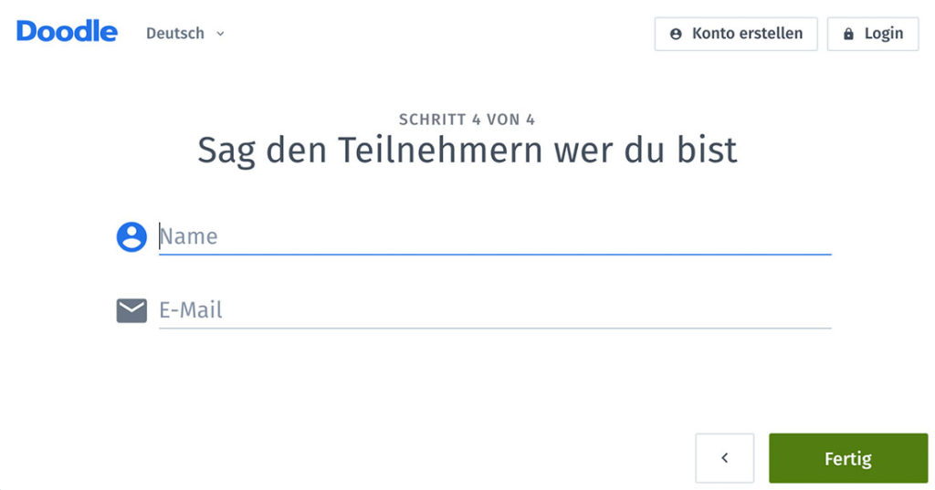 Termintool Doodle 4 von 5